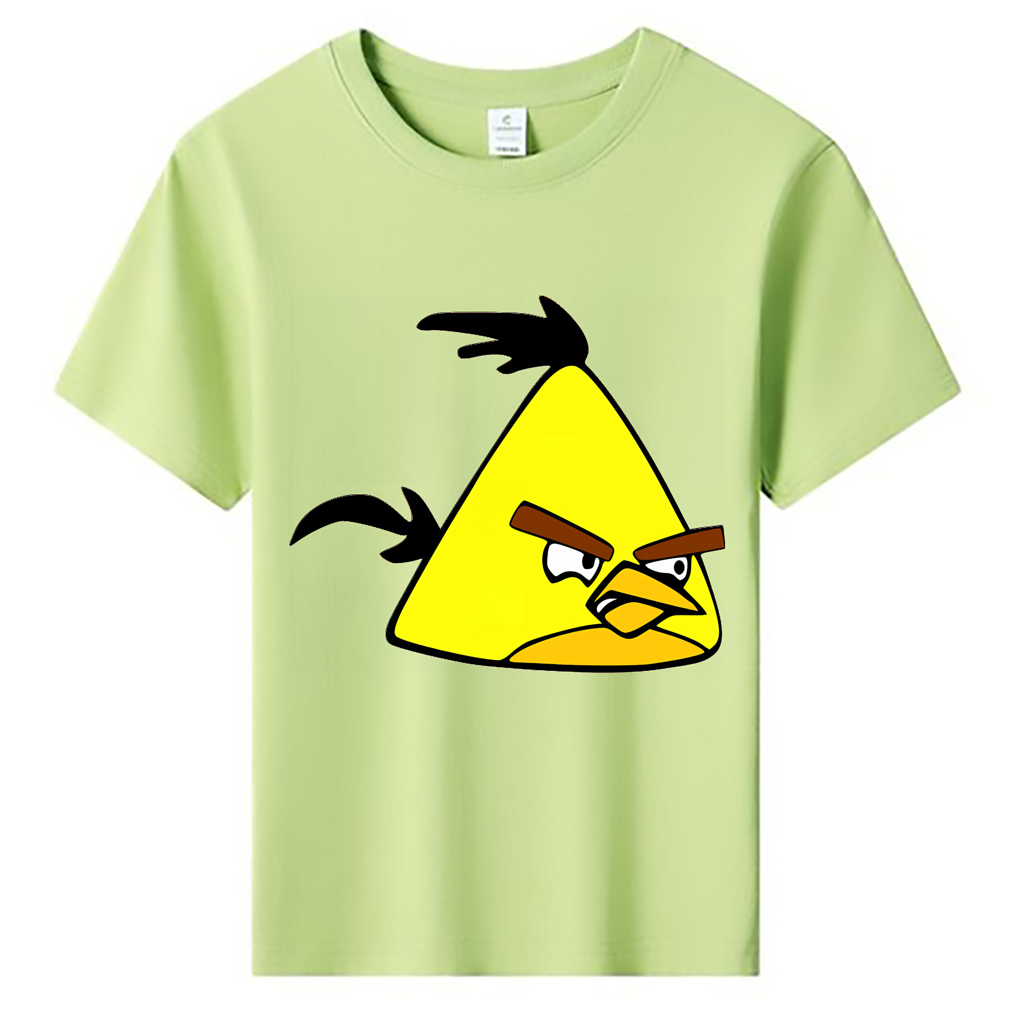 （画像用） Angry Birds アングリーバード 綿100％キッズTシャツ（フロントプリント）